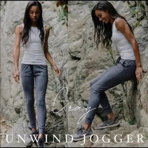 Zyia unwind jogger gray